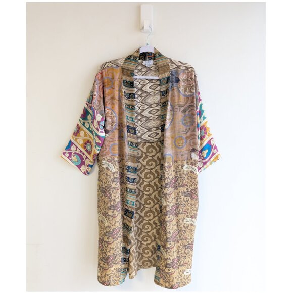Guru Tops - Guru Silk Kimono with various prints